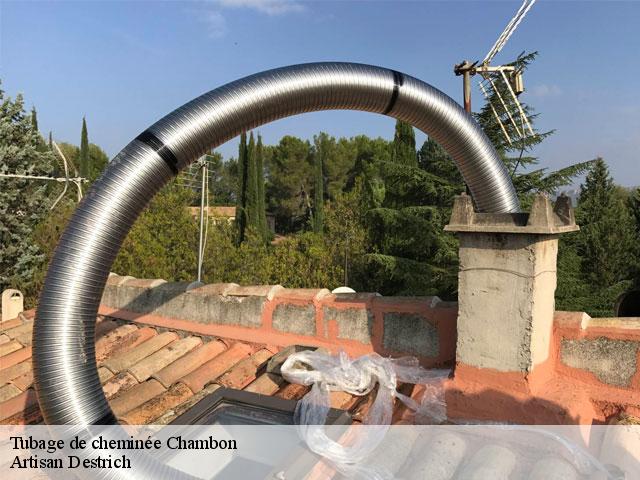 Tubage de cheminée  chambon-37290 Artisan Destrich