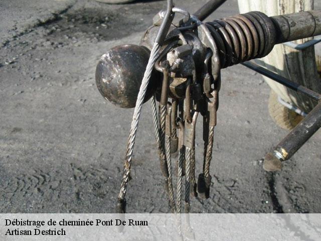 Débistrage de cheminée pont-de-ruan-37260 Artisan Destrich
