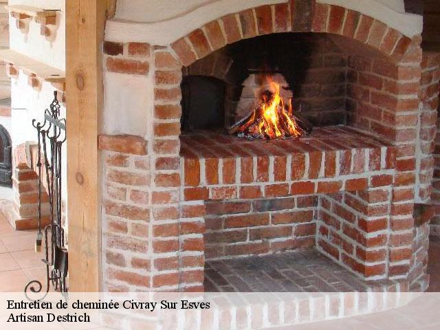 Entretien de cheminée civray-sur-esves-37160 Artisan Destrich